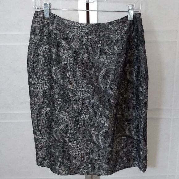 Maggy London Special Occasion Jacquard Skirt size 8 - Picture 2 of 3
